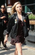 CHLOE MORETZ Out and About in New York 06/07/2018