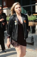 CHLOE MORETZ Out and About in New York 06/07/2018