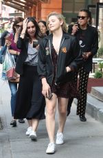 CHLOE MORETZ Out and About in New York 06/07/2018