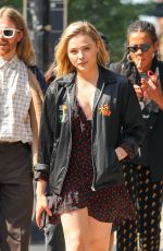 CHLOE MORETZ Out and About in New York 06/07/2018