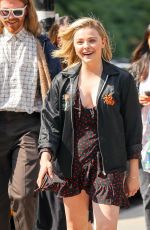 CHLOE MORETZ Out and About in New York 06/07/2018