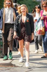 CHLOE MORETZ Out and About in New York 06/07/2018