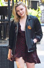 CHLOE MORETZ Out and About in New York 06/07/2018