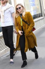 CHLOE MORETZ Shopping at Bon Marche in Paris 06/19/2018