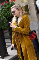 CHLOE MORETZ Shopping at Bon Marche in Paris 06/19/2018