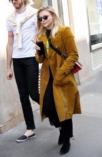 CHLOE MORETZ Shopping at Bon Marche in Paris 06/19/2018