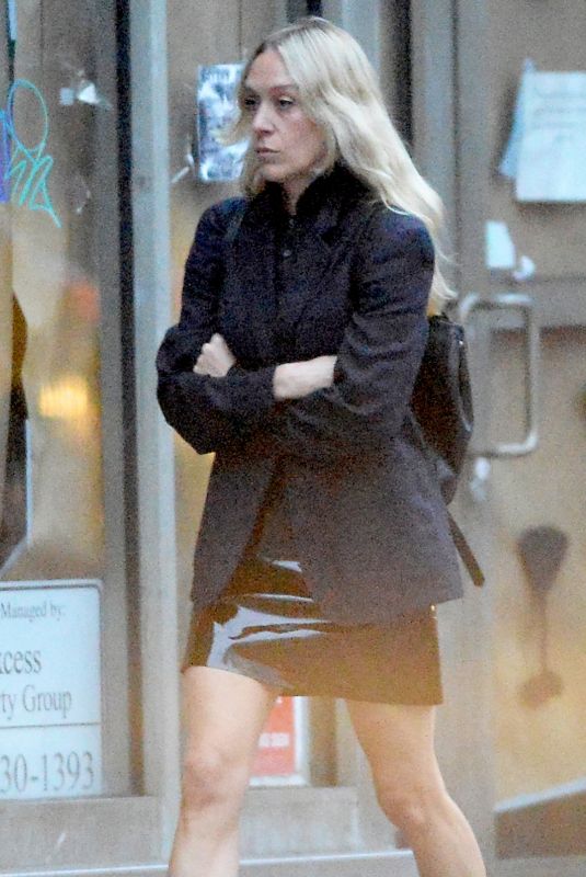 CHLOE SEVIGNY Out in New York 05/31/2018