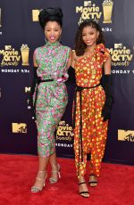 CHLOE X HALLE at 2018 MTV Movie and TV Awards in Santa Monica 06/16/2018