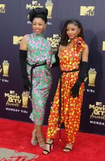 CHLOE X HALLE at 2018 MTV Movie and TV Awards in Santa Monica 06/16/2018