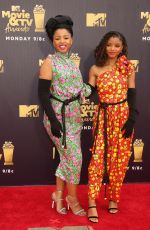 CHLOE X HALLE at 2018 MTV Movie and TV Awards in Santa Monica 06/16/2018