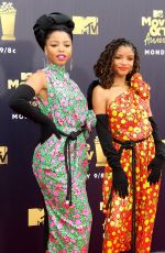 CHLOE X HALLE at 2018 MTV Movie and TV Awards in Santa Monica 06/16/2018