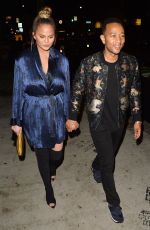 CHRISSY TEIGEN and John Legend at Jon & Vinny