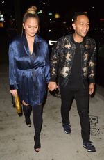 CHRISSY TEIGEN and John Legend at Jon & Vinny