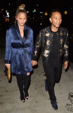 CHRISSY TEIGEN and John Legend at Jon & Vinny