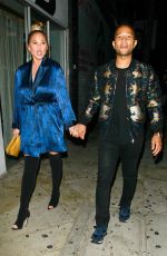 CHRISSY TEIGEN and John Legend at Jon & Vinny