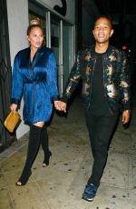CHRISSY TEIGEN and John Legend at Jon & Vinny