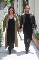CHRISSY TEIGEN and John Legend Out in Los Angeles 05/31/2018