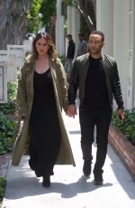CHRISSY TEIGEN and John Legend Out in Los Angeles 05/31/2018