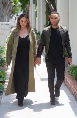 CHRISSY TEIGEN and John Legend Out in Los Angeles 05/31/2018
