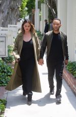 CHRISSY TEIGEN and John Legend Out in Los Angeles 05/31/2018