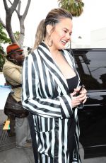 CHRISSY TEIGEN at Il Pastaio in Beverly Hills 05/30/2018