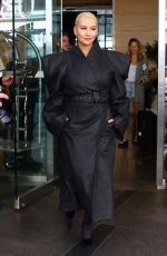 CHRISTINA AGUILERA Arrives at Tonight Show Starring Jimmy Fallon in New York 06/14/2018