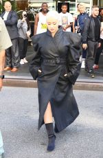CHRISTINA AGUILERA Arrives at Tonight Show Starring Jimmy Fallon in New York 06/14/2018