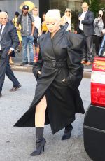CHRISTINA AGUILERA Arrives at Tonight Show Starring Jimmy Fallon in New York 06/14/2018