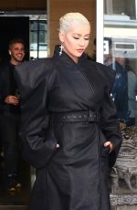 CHRISTINA AGUILERA Arrives at Tonight Show Starring Jimmy Fallon in New York 06/14/2018