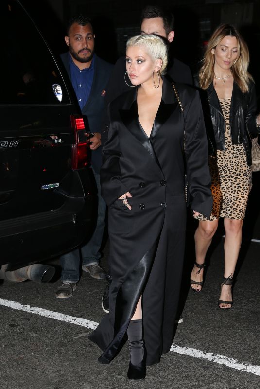 CHRISTINA AGUILERA at Her Album Release Party in New York 06/15/2018