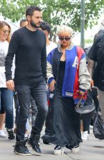 CHRISTINA AGUILERA Leaves Locanda Verde in New York 06/16/2018