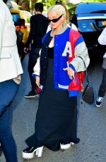 CHRISTINA AGUILERA Leaves Locanda Verde in New York 06/16/2018
