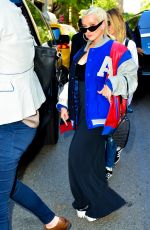 CHRISTINA AGUILERA Leaves Locanda Verde in New York 06/16/2018