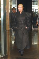 CHRISTINA AGUILERA Leaves Tonight Show in New York 06/14/2018
