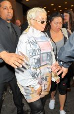 CHRISTINA AGUILERA Leaves TRL Studios in New York 05/13/2018