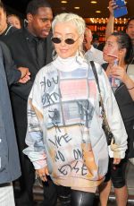 CHRISTINA AGUILERA Leaves TRL Studios in New York 05/13/2018