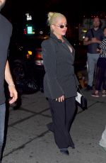 CHRISTINA AGUILERA Night Out in New York 06/18/2018