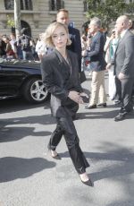 CHRISTINA RICCI Arrives at Dior Homme Spring/Summer Fashion Show in Paris 06/23/2018