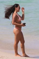 CINDY ALYN in Bikini at a Beach in Miami 06/12/2018