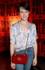 CLAIRE FOY at Hoping for Palestine 2018 in London 06/04/2018