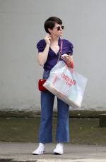 CLAIRE FOY Out Shopping in London 06/01/2018