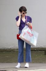 CLAIRE FOY Out Shopping in London 06/01/2018