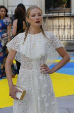CLARA PAGET at Royal Academy of Arts Summer Exhibition Preview Party in London 06/06/2018