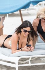 CLAUDIA ROMANI and CAROL PAREDES in Bikinis Out in South Beach 06/03/2018