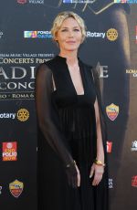 CONNIE NIELSEN at Il Gladiatore in Concerto in Rome 06/06/2018
