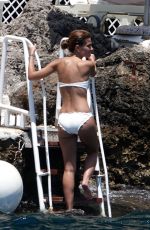 CORAL SIMANOVICH in Bikini at a Beach at Amalfi Coast 06/21/2018