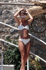 CORAL SIMANOVICH in Bikini at a Beach at Amalfi Coast 06/21/2018