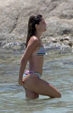 CORAL SIMANOVICH in Bikini at a Beach in Mykonos 06/26/2018