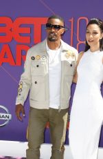 CORINNE FOXX at BET Awards in Los Angeles 06/24/2018