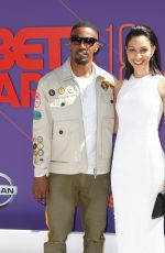 CORINNE FOXX at BET Awards in Los Angeles 06/24/2018